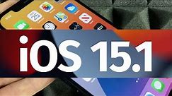 How to Update to iOS 15.1 - iPhone 12 Pro, iPhone 12 Pro Max