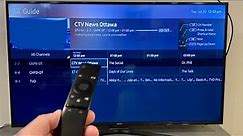 Samsung Smart TV - Run a channel scan Auto program for over the air antenna channels