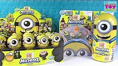 Minions Mineez Huge Palooza Collectors Tin Opening Toy Review | PSToyReviews