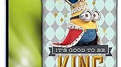Head Case Designs Officially Licensed Minions King Bob Minion British Invasion Soft Gel Case Compatible with Apple iPhone 13 Mini