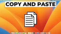 How to Copy and Paste on MacBook