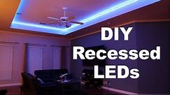 DIY Ceiling LED Lights Installation! — DIY Builds