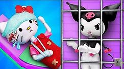 Hello Kitty vs Kuromi / 30 Kreasi Boneka LOL Surprise