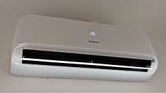 HISENSE Eco Smart CD50XS1C Air Conditioner - how to install, connect to WiFi and open internal unit