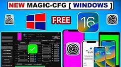 MagicCFG Windows Put Purple Mode on iPhone/iPad/iPod Change Serial Without DCSD Cable Checkm8 Window