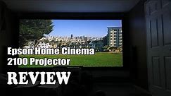 Epson Home Cinema 2100 Projector - Review 2022