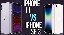 iPhone 11 vs iPhone SE 3 (Comparativo)