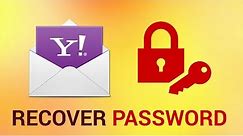 What to Do if You Forgot Your Password in Yahoo