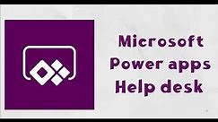 Setup Microsoft Power apps Help desk Step by Step