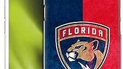 Head Case Designs Officially Licensed NHL Half Distressed Florida Panthers Hard Back Case Compatible with Apple iPhone 7/8 / SE 2020 & 2022