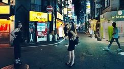 OSAKA Nightlife - Japan Night Walk in 4K - City Street ASMR - 大阪