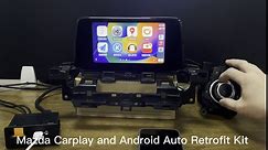Mazda Carplay and Android Auto Retrofit Kit, TK78-66-9U0C OEM Hub Fits to MZD Connect System, Apple Carplay Adapter Compatible with Mazda 2/3/6/CX3/CX5/CX9/MX5 2014-2021 Year(2023 New Upgraded)