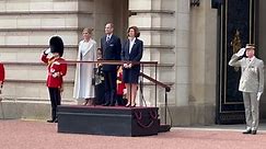 Prince Edward and Sophie attend Entente Cordiale parade