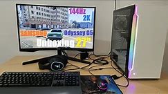 Samsung Odyssey G5 27 Inch Unboxing And Testing