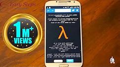 SOLVED - How to Root Samsung Galaxy S4 without Computer | Towelroot