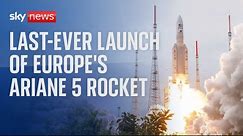 Watch Ariane 5 mission launch