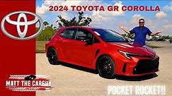 Is the brand new 2024 Toyota GR Corolla the best performance Hatchback? Review and drive.