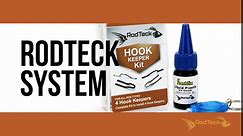 Universal Hook Keeper Kit | Complete Fishing Rod Accessory Kit, Black