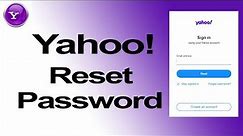 How to Recover Yahoo Mail Forgotten password? || Reset Yahoo Password.