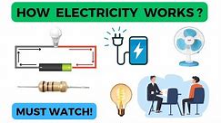 How Electricity Works? || Electron in an Atom || Electric Current || Voltage || Resistance