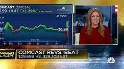 Comcast beats earnings estimates on top and bottom lines