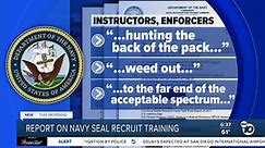 Report sheds light on Navy SEAL training