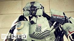 How to Make Parts for a Giant Mech Robot (4/7) - YouTube Geek Week - WIRED