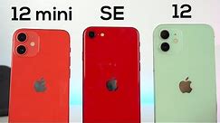 iPhone 12 mini vs iPhone SE 2020 vs iPhone 12 - ¿Cuál elegir?