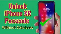 How To Unlock iPhone XR Passcode Without Computer|No Data Losing|Unlock iPhone Passcode 2023