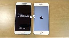Samsung Galaxy A8 VS Apple iPhone 6+ Speed & Camera Test!