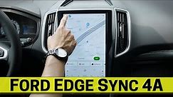 Sync 4a in the Ford Edge | CarPlay, Android Auto, Navigation and more!