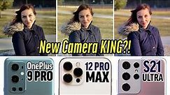 Unbiased OnePlus 9 Pro vs 12 Pro Max vs S21 Ultra Camera Test!
