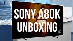Sony A80K Series OLED Unboxing and First Impressions