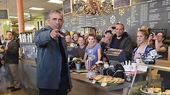 US President Barack Obama buys all the cinnamon buns at Alaska cafe