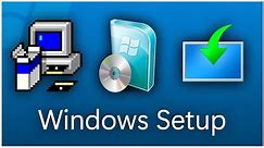 Windows Setup Evolution (1.01 - 11 2024 Update)