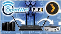 Plex how to use USB drives plugged into OpenWRT Router