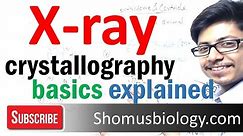 X ray crystallography basics explained | x ray diffraction
