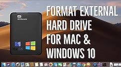 How to Format External Hard Drive for Mac and Windows