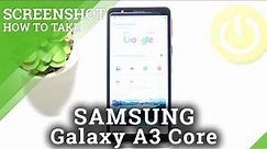 How to Take Screenshot on SAMSUNG Galaxy A3 Core – Capture Screen