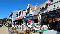 Exploring Downtown Cambria, California USA Walking Tour #cambria #cambriacalifornia #downtowncambria