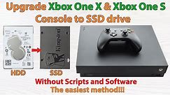 2024 How to Upgrade your Xbox One X and Xbox One S to SSD Drive. WITHOUT Scripts and Software!