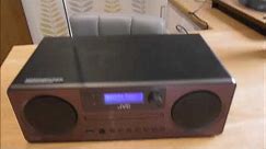 JVC RD-D70 DAB Radio/CD Player Unboxing