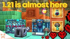 THE NEW HARDCORE UPDATE & FIRST MINECRAFT 1.21 PREVIEW IS HERE!!