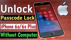 2023 Remove Passcode iPhone 6/6 plus/ 6s/ 6s Plus | How To Unlock iPhone Passcode