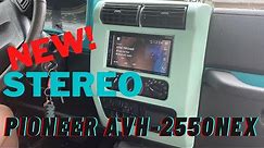 Double Din Stereo Install in Our 2004 Jeep Wrangler: Pioneer AVH-2550NEX