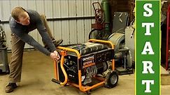 How to Start a Generator - Beginner Step-by-Step