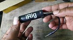 How to Use Irig and RCA Cable Sound Record Direct Mixer to Mobile । Irig Rca Cable Amazon basics