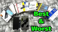 Best And Worst Screen Protectors For Samsung Galaxy S22 Ultra