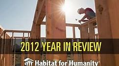Habitat for Humanity International: 2012 Year in Review