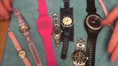 HOW TO change a WATCH BATTERY in various SNAP ON & SCREW BACK WATCHES